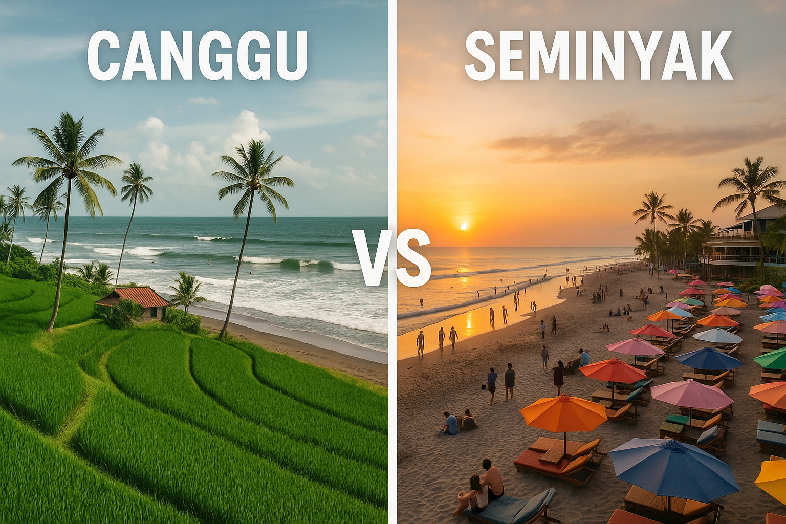 canggu vs seminyak