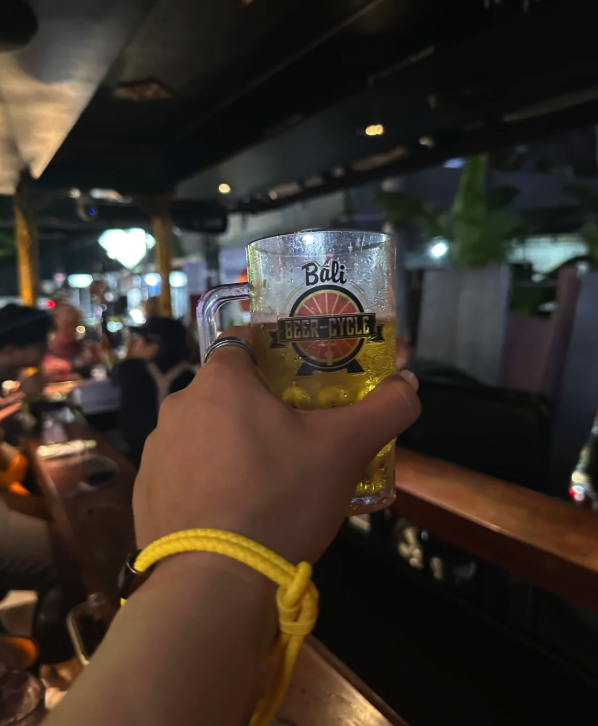 kuta bali beer on wheel